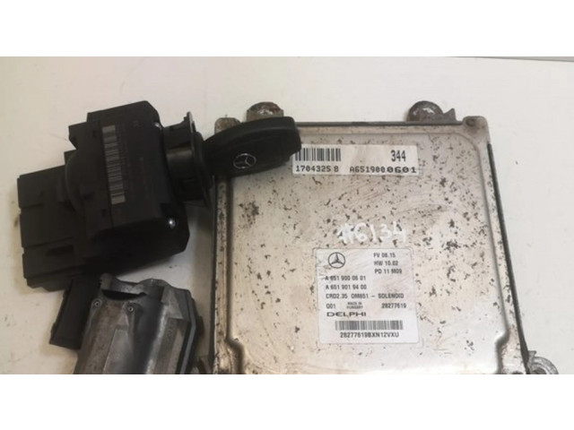 Комплект блоков управления A6519000601, A9069008600   Mercedes-Benz Sprinter W906