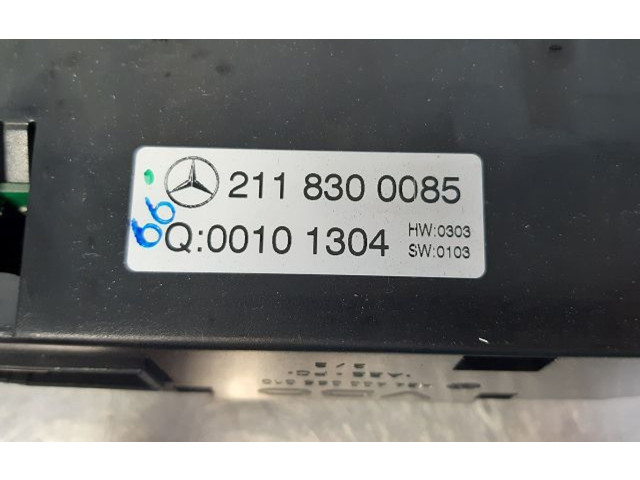 Блок управления климат-контролем 2118300385   Mercedes-Benz E W211