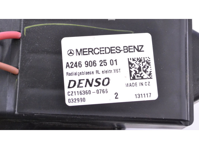 Вентилятор печки    A2469062501   Mercedes-Benz GLA W156
