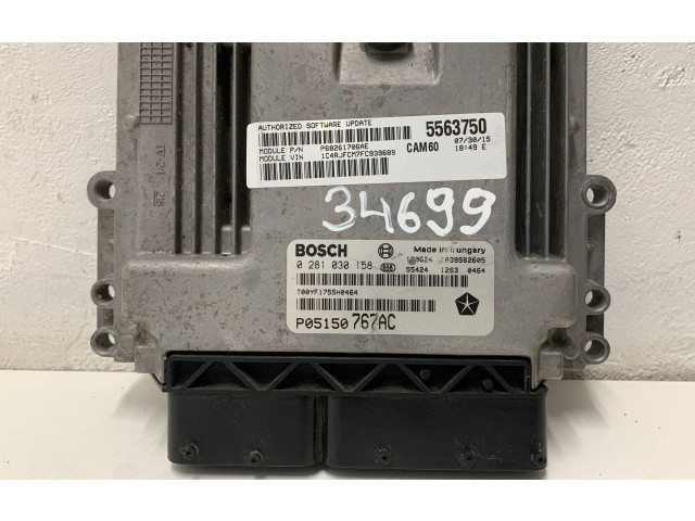 Блок управления двигателя     P05150767AC, 5563750    Jeep Grand Cherokee 
