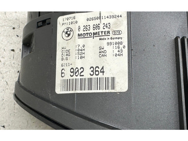Přístrojová deska  BMW 3 E46 1999 6902364, 62116902364  
