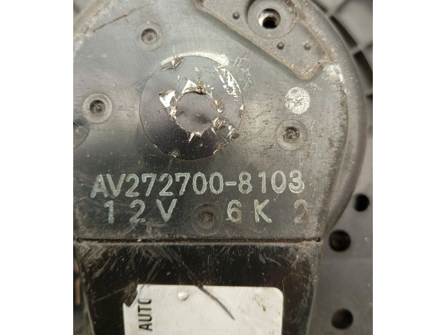 Вентилятор печки    AV2727008103   Toyota Auris E180