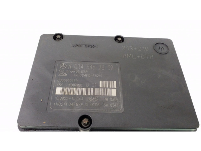 Jednotka ABS A0054313012, A0345457832   Mercedes-Benz C W203 2003