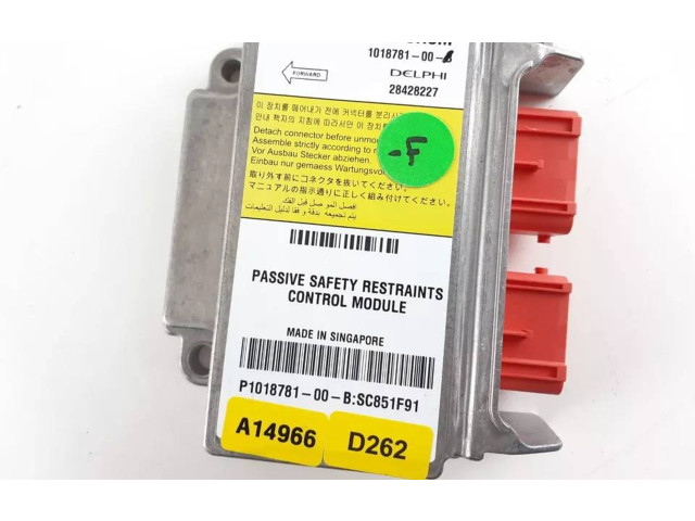 Блок подушек безопасности 101878100B, 1018781-00-B   Tesla Model S