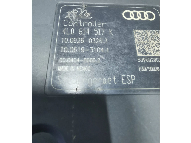 Jednotka ABS 4L0614517K, 10092603263   Audi Q7 4L 2008
