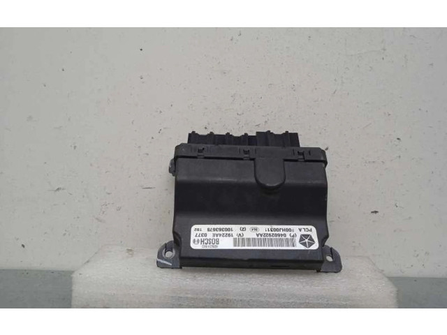 Блок управления двигателя 04602922AA, PUERTADELANTERA   Chrysler Sebring (JS)