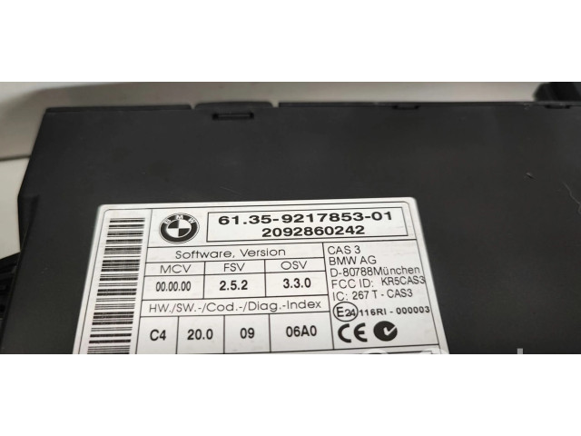 Řídící jednotka 7599881, 9217853   BMW 3 E90 E91 2009