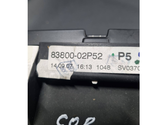 Přístrojová deska  Toyota Corolla E80 2009 8380002P52  