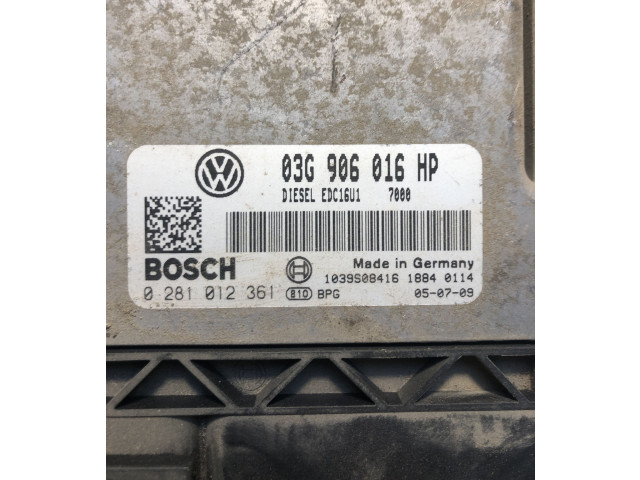 Řídící jednotka 03G906016HP   Volkswagen Touran I 2006