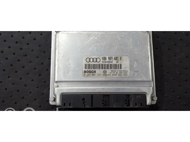 Блок управления двигателя 4b0907401k, 0281001931   Audi A6 S6 C5 4B