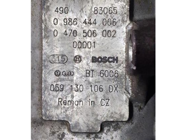 Vstřikovací čerpadlo 59130106DX, 986444006   Audi A6 S6 C5 4B     