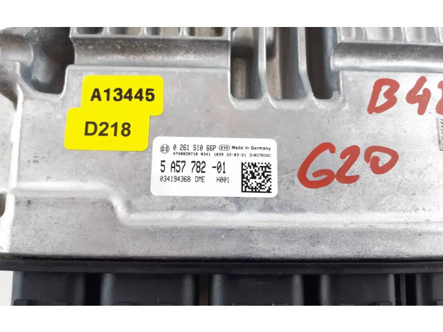 Řídící jednotka 5A57782, 034194368   BMW 3 G20 G21 2021