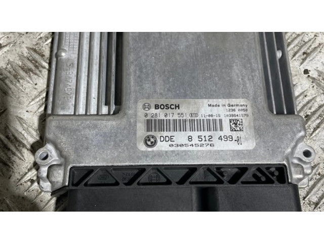 Řídící jednotka 8512499, 0281017551   BMW X1 E84 2011