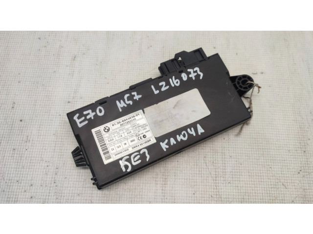 Řídící jednotka 6943838, 61356943838   BMW X5 E70 2008