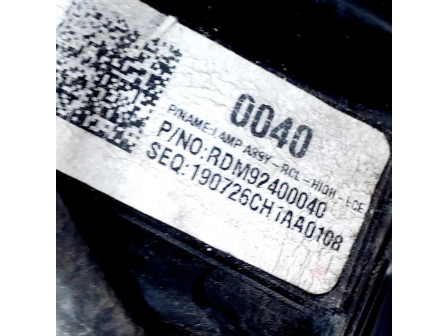 Задний фонарь правый RDM92400040, RDM92425010    Mazda CX-30   2019- года