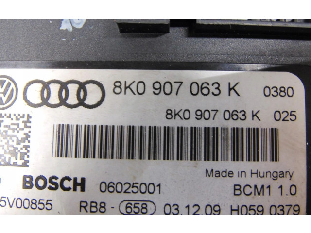 Блок комфорта 8K0907063K   Audi A5 8T 8F   