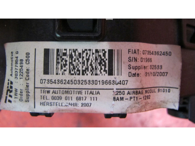 Подушка безопасности водителя 07354362450   Citroen Jumper