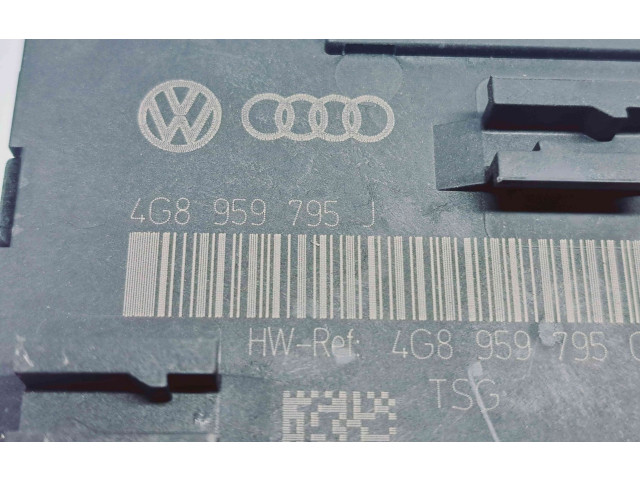 Блок комфорта 4G8959795J   Audi A6 S6 C7 4G   