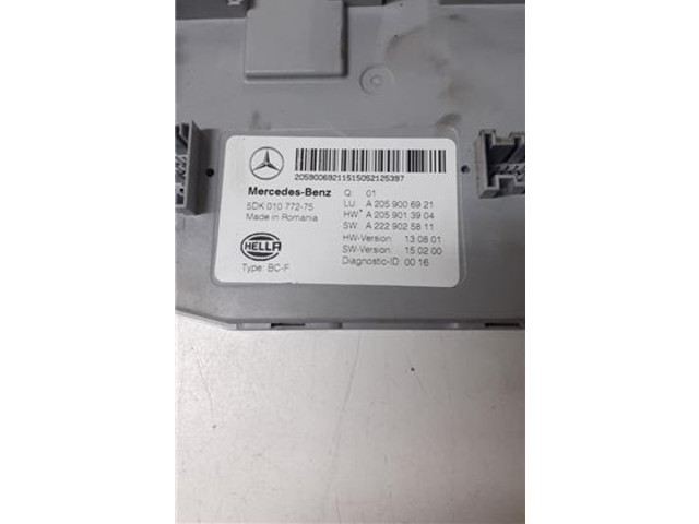 Блок управления 2059006921, 2059013904   Mercedes-Benz C AMG W205
