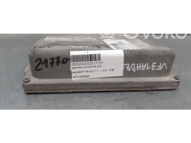 Řídící jednotka 9620398980   Peugeot 106 