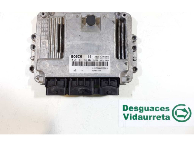 Блок управления двигателем Блок управления 8200512196, 0281011530   Nissan Primastar