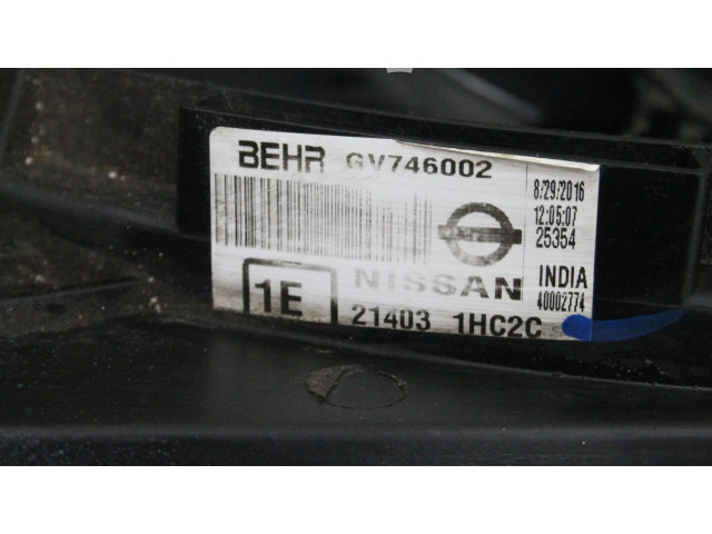 Рулевая рейка  Комплект радиатора 214031HC2C   Nissan Micra 2011 - 2016 года