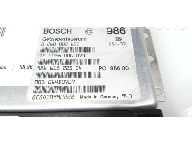 Řídící jednotka 98661822504, 0260002600   Porsche Boxster 986 2002