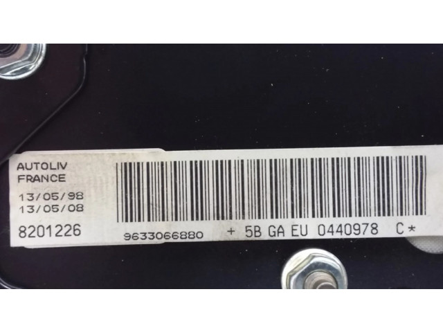 Подушка безопасности пассажира 550370400B, 9633066880   Peugeot 406