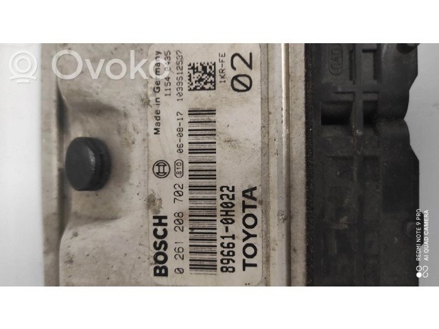 Řídící jednotka 896610H022, 0261208702   Citroen C1 2009