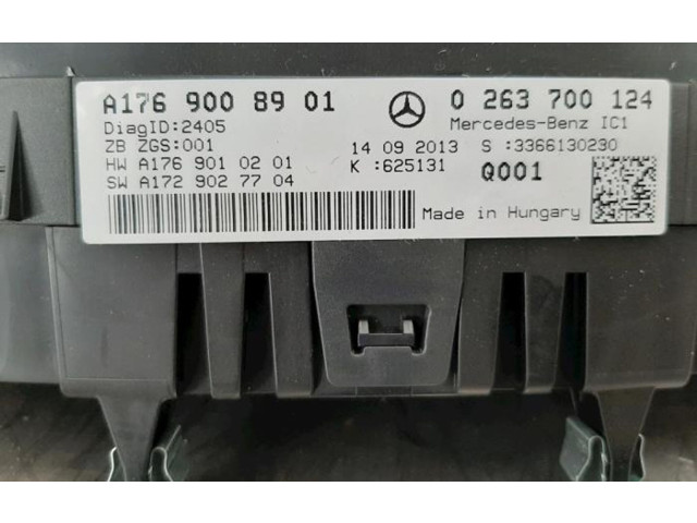 Přístrojová deska  Mercedes-Benz A W176 2013 A1769008901  