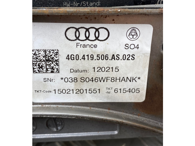    Рулевая рейка 4G0419506AS   Audi A6 S6 C7 4G 2011 - 2018 года