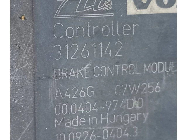 Jednotka ABS 31261142, 07W256   Volvo XC70 2008