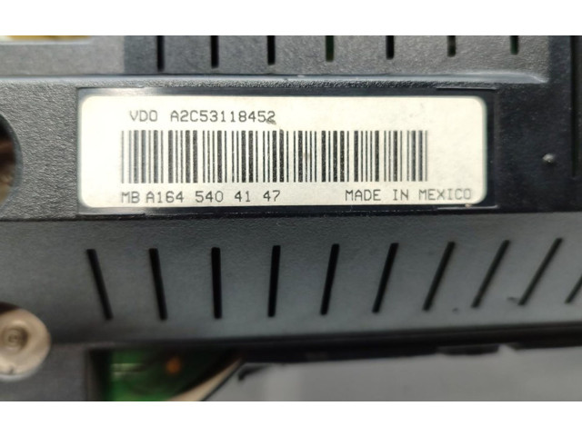 Панель приборов A1645404147   Mercedes-Benz ML W164       