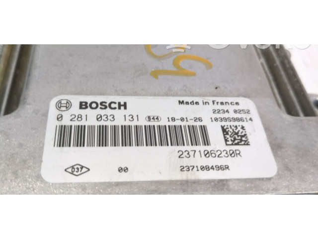 Řídící jednotka 237106230R, 0281033131   Renault Espace V (RFC) 2018