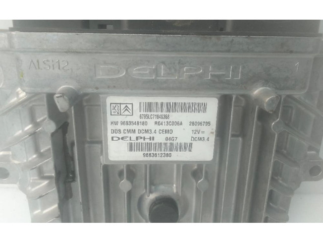 Řídící jednotka 9663548180   Peugeot 407 2004