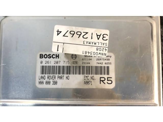 Řídící jednotka 0261207715   Land Rover Range Rover L322 2005