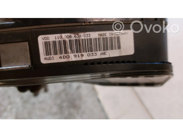 Панель приборов 4D0919033AE, 110008639033   Audi A8 S8 D2 4D       