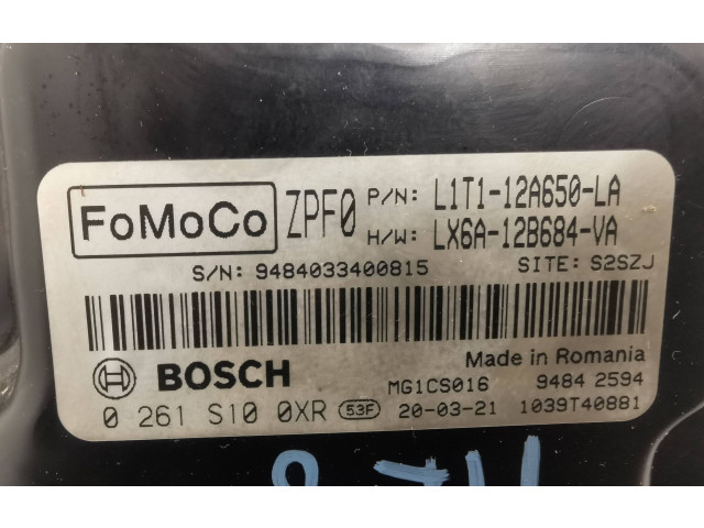 Блок управления двигателем ECU LX6A12B684VA   Ford Fiesta 2020
