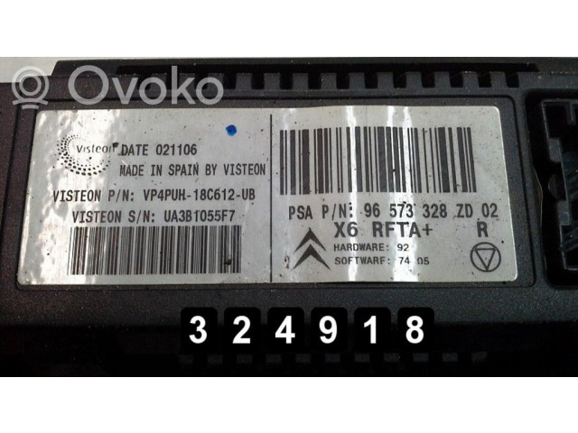 Блок управления климат-контролем 96573328   Citroen C6
