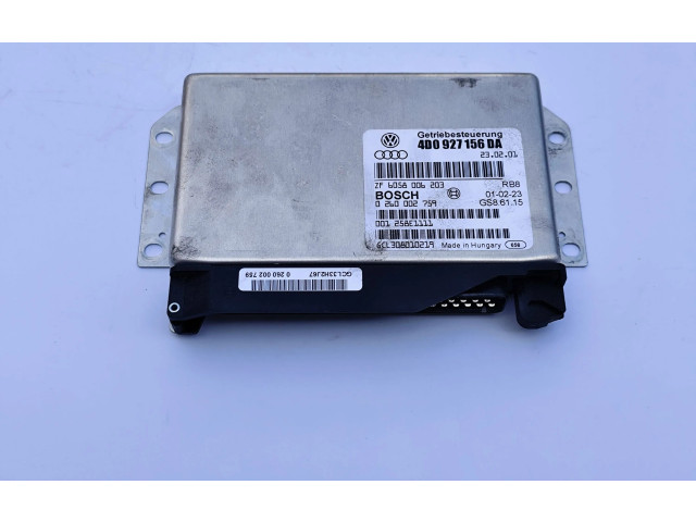 Блок управления коробкой передач 4D0927156DA, 6058006203   Audi A8 S8 D2 4D