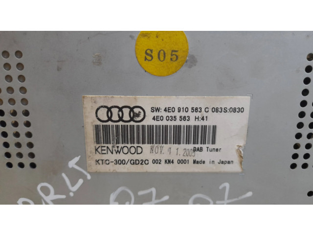 Блок управления 4E0035563, 4E0910563C   Audi Q7 4L