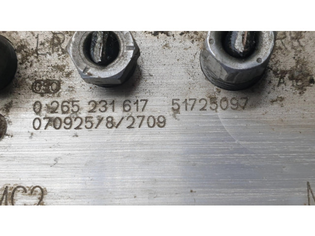 Jednotka ABS 0265231617, 51725097   Citroen Jumper 2009
