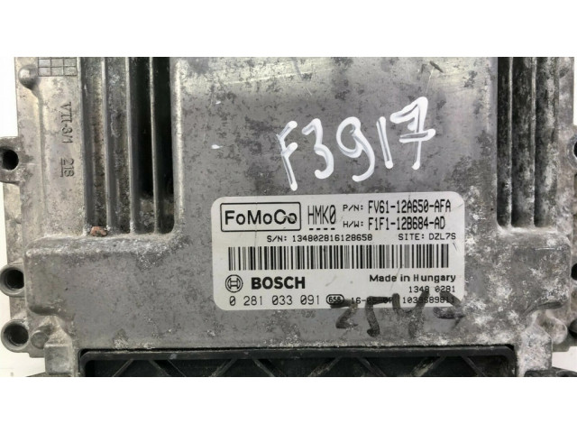 Блок управления FV6112A650AFA, F3917   Ford Focus C-MAX