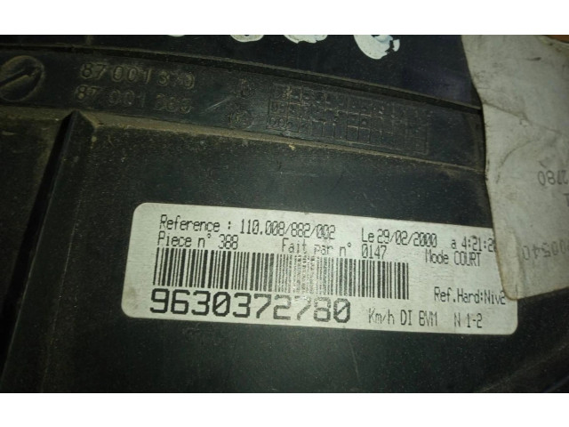 Přístrojová deska  Peugeot 406  9630372780  