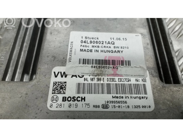 Блок управления двигателя 04L907309E, 04L906021AQ   Audi A3 S3 8V