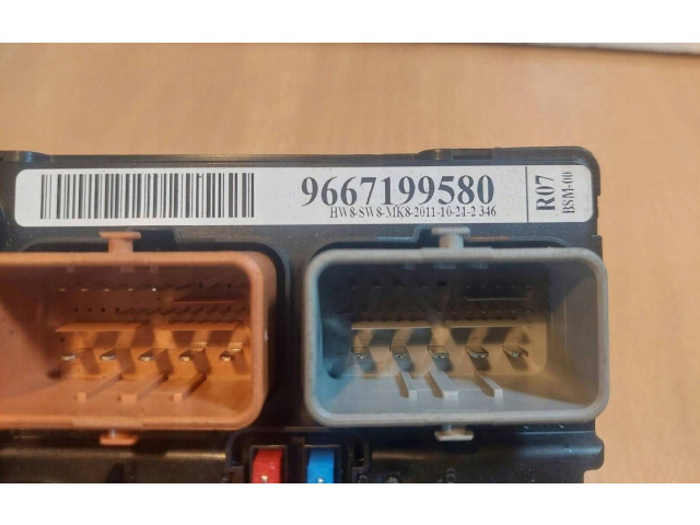 Блок комфорта 9667199580, BSM-R07-00   Citroen C3 Pluriel   