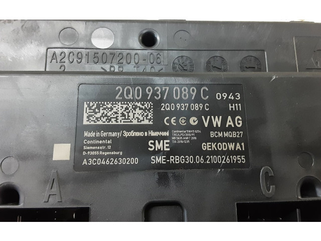 Блок комфорта 2Q0937089C, 2Q0937089C   Volkswagen Polo VI   