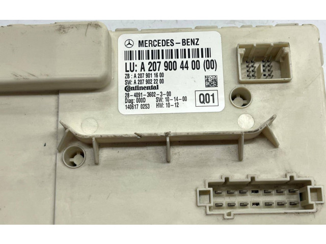 Блок управления A2079004400, A2079011600   Mercedes-Benz E C207 W207