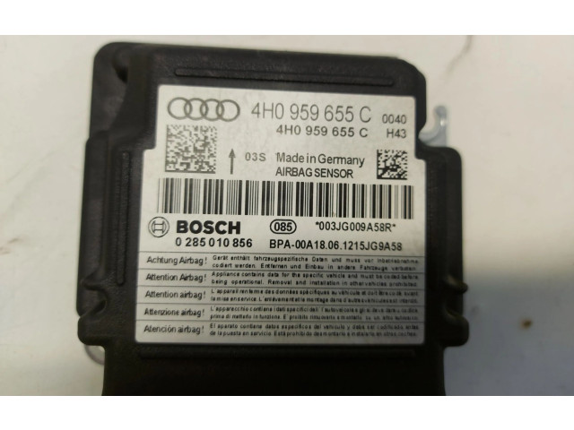 Блок подушек безопасности 4H0959655C   Audi A8 S8 D4 4H