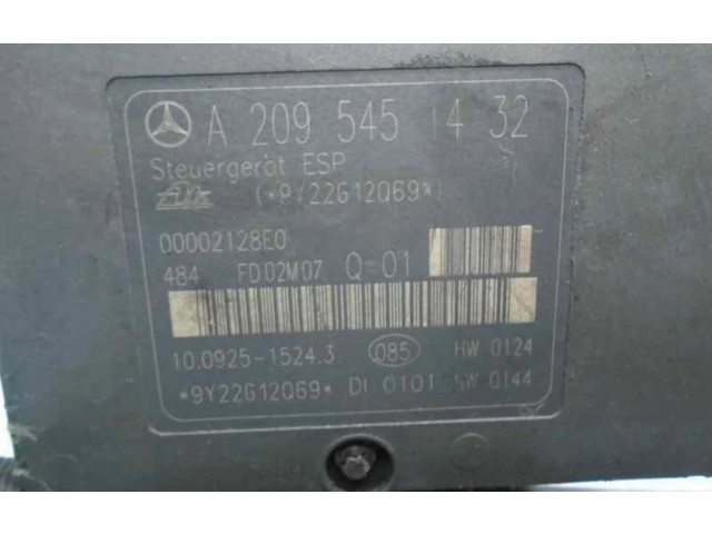 Блок управления АБС 10092515243   Mercedes-Benz C W203